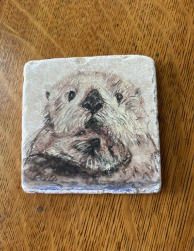 Otters on Tile
