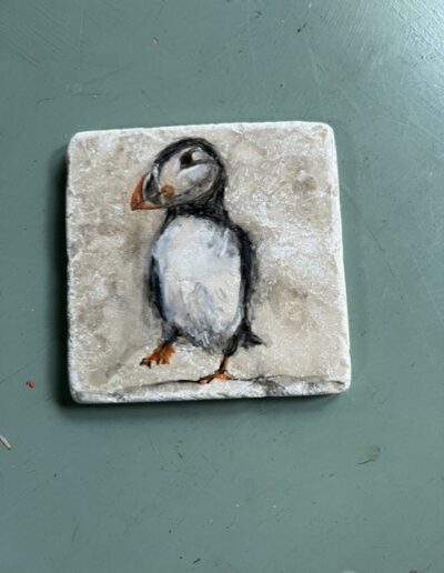 Puffin on Tile