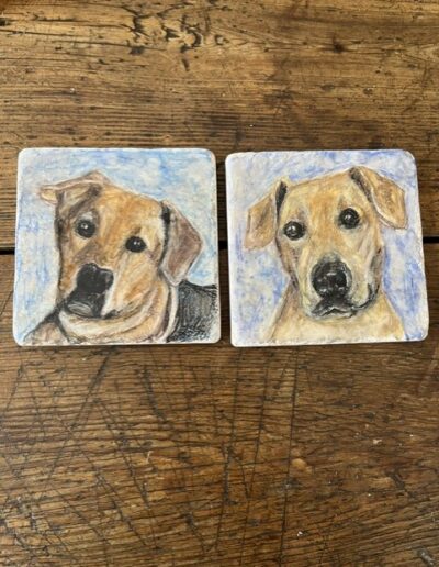 Dogs on Tiles